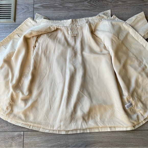 Michael Kors Beige  Short Swing Trench Coat - Picture 10 of 14